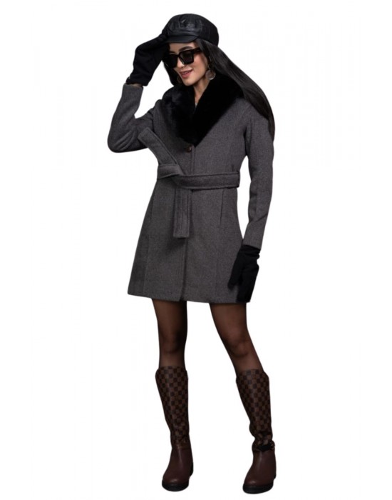 Women Coat Ash
